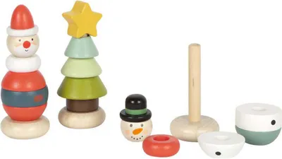 Produktbild von Small Foot Stapelfiguren Weihnachten & Winter