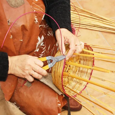 Produktbild von Korbflechtset aus Kunststoff