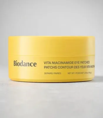 Obrázek produktu pro Biodance - Vita Niacinamide Eye Patches — Rozjasňující polštářky pod oči s niacinamidem proti tmavým kruhům 60ks