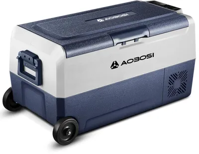 Immagine prodotto di Compressore per frigorifero portatile – Frigorifero portatile a doppia zona – Ideale per auto e campeggio – Capacità: 36 litri – Controllo tramite app – Temperatura regolabile fino a -20°C
