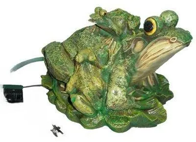 Image de Étang Eau Süicker Grenouille Figure Jardin Statue Figures Sculptures