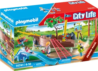 Produktbild von PLAYMOBIL City Life 70741 Abenteuerspielplatz mit Schiffswrack