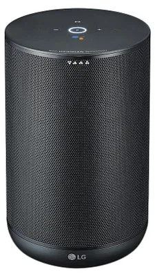 Produktbild von LG Lautsprecher WK7,  30W, Bluetooth,  Google Assistant, Zylinder, Farbe: Schwarz