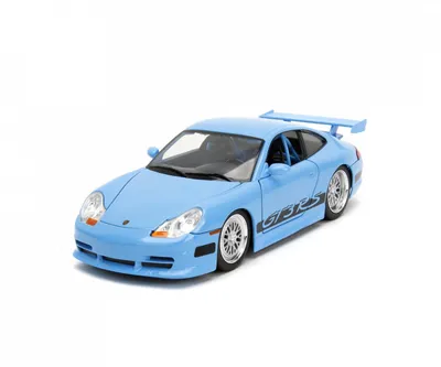 Produktbild von Jada Toys F&F Brian's Porsche 996 GT3 RS, Auto, 14 Jahr(e), Blau