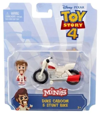 Image de SPIELZEUGGESCHICHTE 4 - Mini-Figurine Herzog Caboom et devise