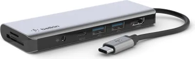 Obrázek produktu pro Víceportový adaptér Belkin CONNECT USB-C 7 v 1 AVC009btSGY