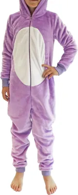 Produktbild von Mädchen Jumpsuit Overall Onesie Schlafanzug in niedlichen Tier Motiven - 291 467 97 606 ; Katze , 140