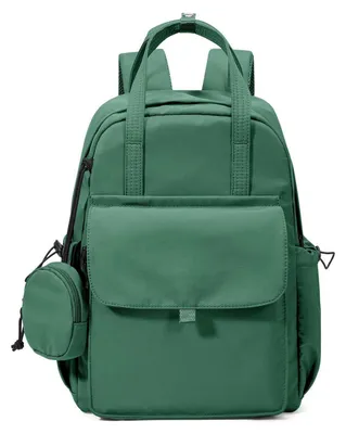 Produktbild von Schulrucksack Rucksack Schule Teenager Wasserdicht Laptop Rucksack Reise Daypack Armeegrün 44x31x14cm