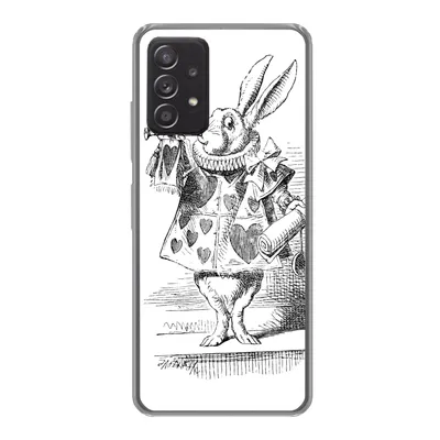 Produktbild von MuchoWow® Handyhülle Schutzhülle Hülle für Samsung galaxy a73 Alice im Wunderland Silikon Softcase Handy Hülle - Handyhülle