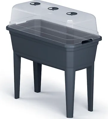 Produktbild von NABBI Kunststoffdampfer auf Beinen IPE750 74,6 cm - Anthrazit