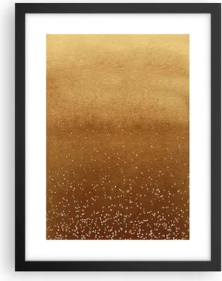 Produktbild von Gerahmtes Poster - Schwarzer Rahmen - Abstraktion Bier Gelb - 30x40 cm - Wand Bild - Wanddeko - Wandbilder - Kunstposter - Wandposter - Bilderrahmen - Bilder - Kunstdruck - Wandbild - P2BPA30x40-4317