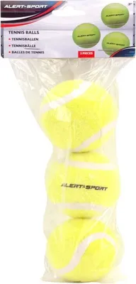 Zdjęcie produktu dla Piłki tenisowe Alert Sport 3 szt