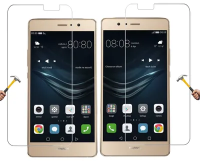 Produktbild von ino 2x Schutzglas kompatibel mit Huawei P9 lite Panzerglas Panzer DisplayschutzSchutz  Glas Displayglas 9H