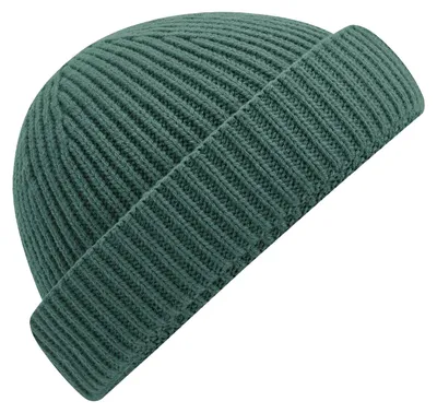 Image de Beechfield - Bonnet « Harbour » pour hommes/femmes Uni FK1608 (taille unique) (vert marine)
