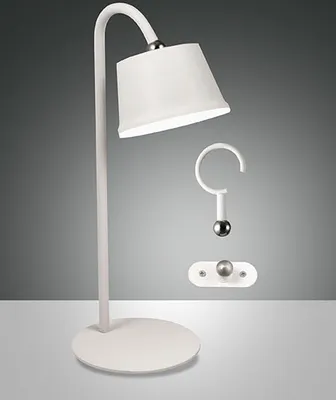Immagine prodotto di Indicatore di batteria bianco - Lampada da tavolo 1x3W bianco 3742-71-102