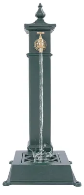 Image de Robinet d'extérieur vintage pour jardin, avec un design rétro