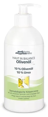 Produktbild von Medipharma Cosmetics Haut in Balance Olivenöl e Körpercreme 10 %, 500 ml Creme