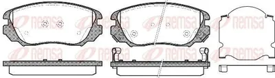Produktbild von REMSA Bremsbeläge Satz Vorne Bremsklötze für OPEL INSIGNIA Caravan 1385.02