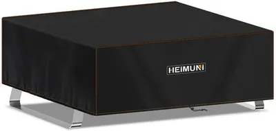 Productafbeelding van Universele grillhoes voor plancha, weerbestendig, 80x60x25 cm, waterdicht, UV-bestendig, beschermt de grill, elektrische grillhoes