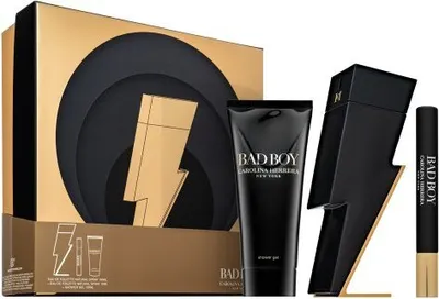 Image de Carolina Herrera Bad Boy coffret cadeau pour homme Set II. 100 ml