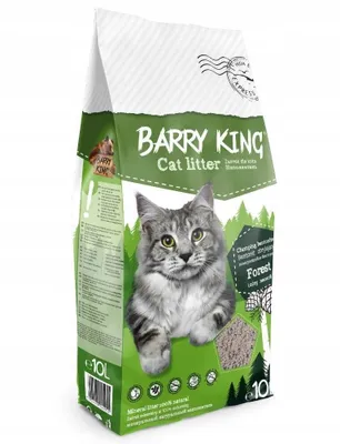 Zdjęcie produktu dla Barry King | Żwirek bentonit dla kota | leśny 10L