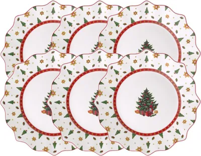 Produktbild von Villeroy & Boch Toy's Delight Frühstücksteller Bäume 24cm - limitiert Set6