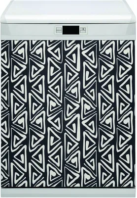 Produktbild von Küche Dekorative Magnete  Magnet Folie für Geschirrspüler 60x70 cm   - Geometrisches Muster