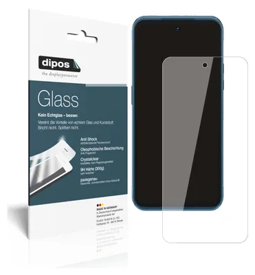 Produktbild von 2x Schutzfolie für Nokia XR20 - Anti-Shock 9H Folie dipos Glass Kunststoffglas