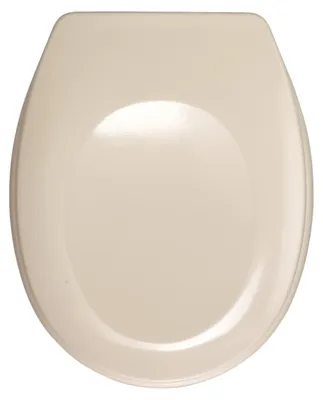 Produktbild von WENKO WC SITZ Bergamo Toiletten Deckel Sitz Brillen Klo Duroplast Klassiker Bad