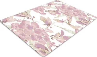 Obrázek produktu pro Ochranná podložka pod židli - Ochranná podložka pod židli - Podlahová podložka - 140x100 cm - Ibis světle růžová.