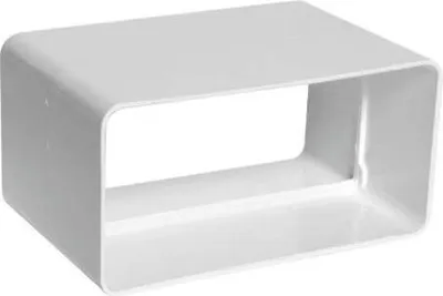 Obrázok produktu pre Spojka plochého kanála CVP, 110 x 55 mm 0616