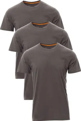 Produktbild von Mivaro Herren T Shirt 3er Pack Basic Rundhals aus 100% Baumwolle Regular Fit kurzarm atmungsaktiv angenehm weich pflegeleicht bis 5XL ideal für Arbeit Freizeit und Alltag