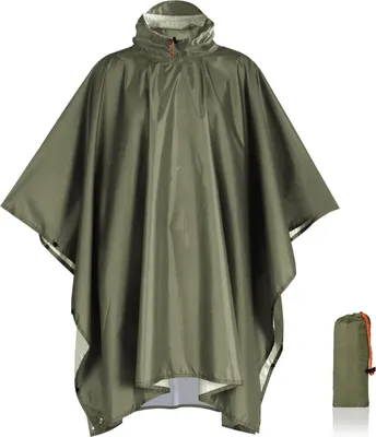 Produktbild von Leichte, wasserdichte Regenjacke mit Kapuze