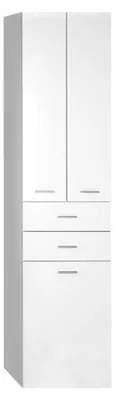 Zdjęcie produktu dla Aqualine Zoja - Szafka wysoka Keramia Fresh z koszem, 500x1840x290 mm, biały 51293