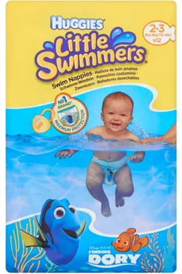 Productafbeelding van HUGGIES zwemluiers, 12 stuks, maat 2