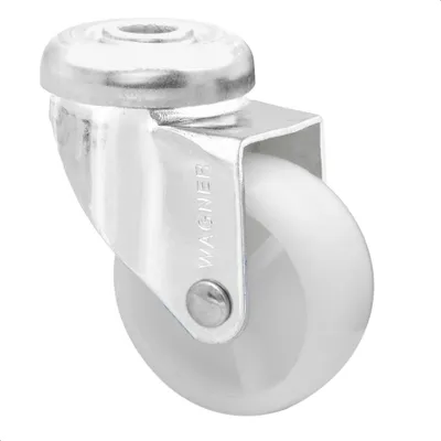 Produktbild von WAGNER ultrawendige 360° - Lenkrolle, Rückenloch für TENO Möbelbeine System, Ø 50 mm, Tragkraft 50 kg - 23125001