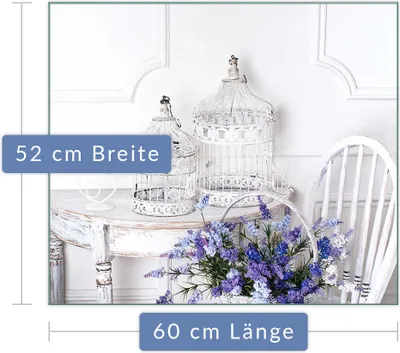 Produktbild von Herdabdeckplatte Abdeckung Glaskeramikfeld Abdeckplatte 1-Teilig 60x52 Blau Schutz