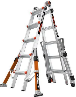 Produktbild von Little Giant Conquest Pro Teleskopleiter 4x5 Sprossen
