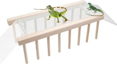 Produktbild von Famanu Hängematte für Reptilien - Holzrahmen, 31 x 13 x 10 cm