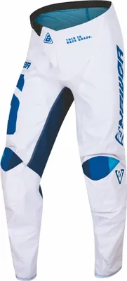 Image de Answer Syncron CC Pantalon de motocross, blanc/bleu, 28