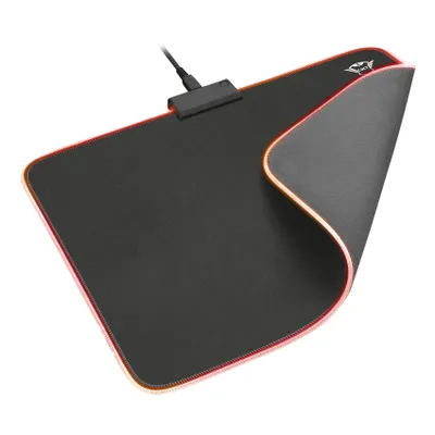 Produktbild von Trust GXT 762, Schwarz, Einfarbig, Stoff, USB, Anti-Rutsch-Basis, Gaming-Mauspad