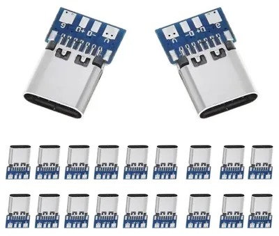 USB-C-Breakout-Board, 20 Stück, Typ-C-PCB-Adapter