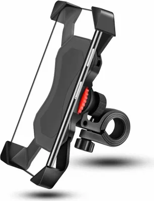 Produktbild von Fahrrad Handyhalterung Universal Handy Halterung Motorrad Lenker Mit 360 Drehen Für 3,5-6,5 Zoll Smartphone