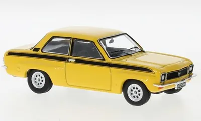Produktbild von IXO IXOCLC418N - 1/43 - Opel Ascona A Tuning, dunkelgelb/schwarz, 1973 - Neu