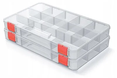 Produktbild von Kistenberg Organizer Set KSQS3 2 Stück Aufbewahrungsboxen