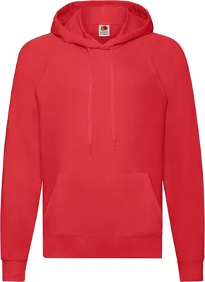 Obrázek produktu pro Pánská mikina s kapucí - FOL HOODED SWEAT - red - velikost XL