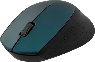 Produktbild von Deltaco MS-461, Beidhändig, Optisch, RF Wireless, 1200 DPI, Schwarz, Grün
