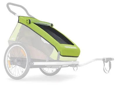 Produktbild von Verdeck 2in1 für Kinderanhänger Croozer f.Croozer Kid 1 meadow green ab 2016....
