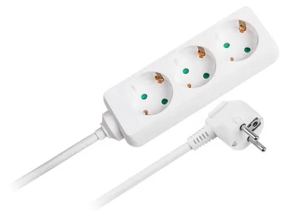 Immagine prodotto di Prolungitore 3 prese 3m (3x1.5mm)