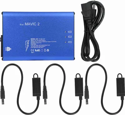 Image de Accessoire professionnel et pratique pour les chargeurs de batterie de drone, adapté à la prise DJI MAVIC2EU